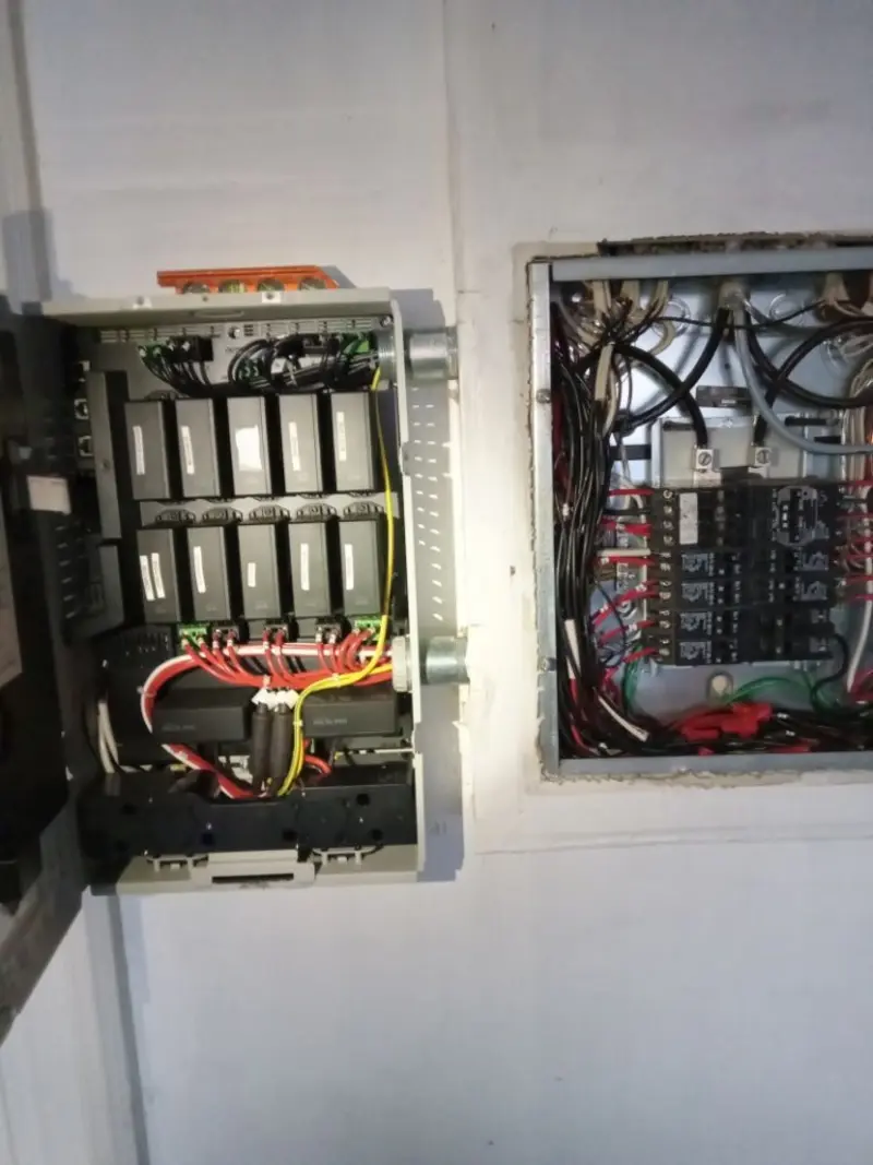 Electrical panel upgrade completed for Ring Doorbell Installation in Columbia Falls